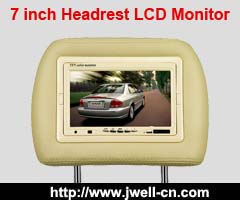 7 inch Headrest TFT LCD Monitor