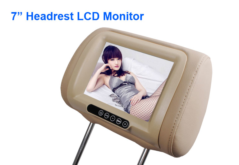 7 inch TFT Headrest  lcd monitor