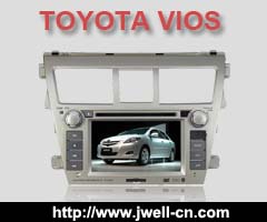 2 Din Car DVD Player special for Toyota-Vios (new)